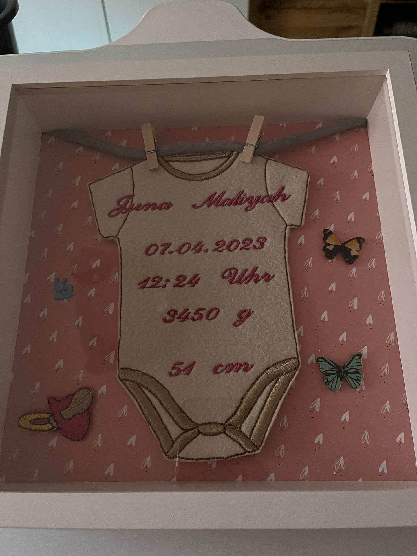 Glückliche Geburt